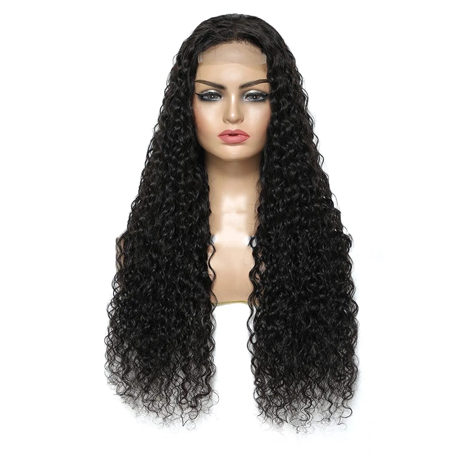Hot Ladies Front Lace 10 " Long Curly Wig